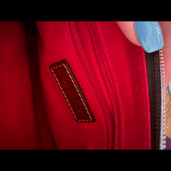 Small light blue Dooney & Bourke satchel - Picture 5 of 12